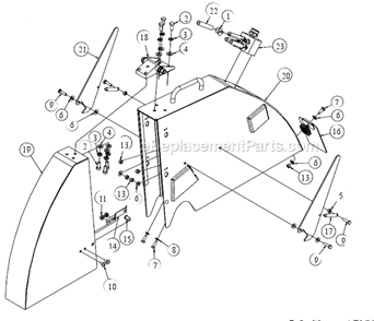 Page AA Diagram and Parts List for MK-4030HY  MK Diamond Concrete Saw